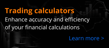 trading calculator banner